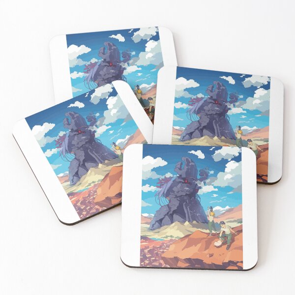 Item preview, Deca Dence - Artwork Natsume and Kaburagi Gadoll fortress designed and sold by Ethanlios.