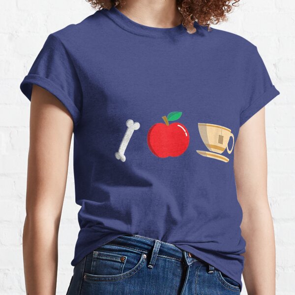 bone apple tea shirt