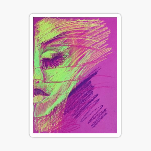 Faces_2020#4 Sticker