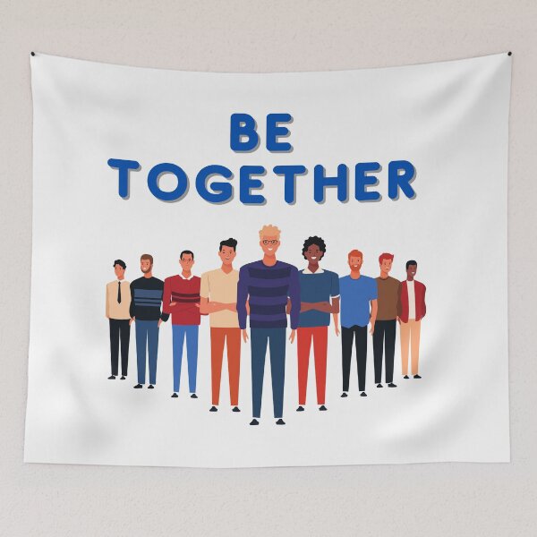 Item preview, Be together men designed and sold by Colorise.