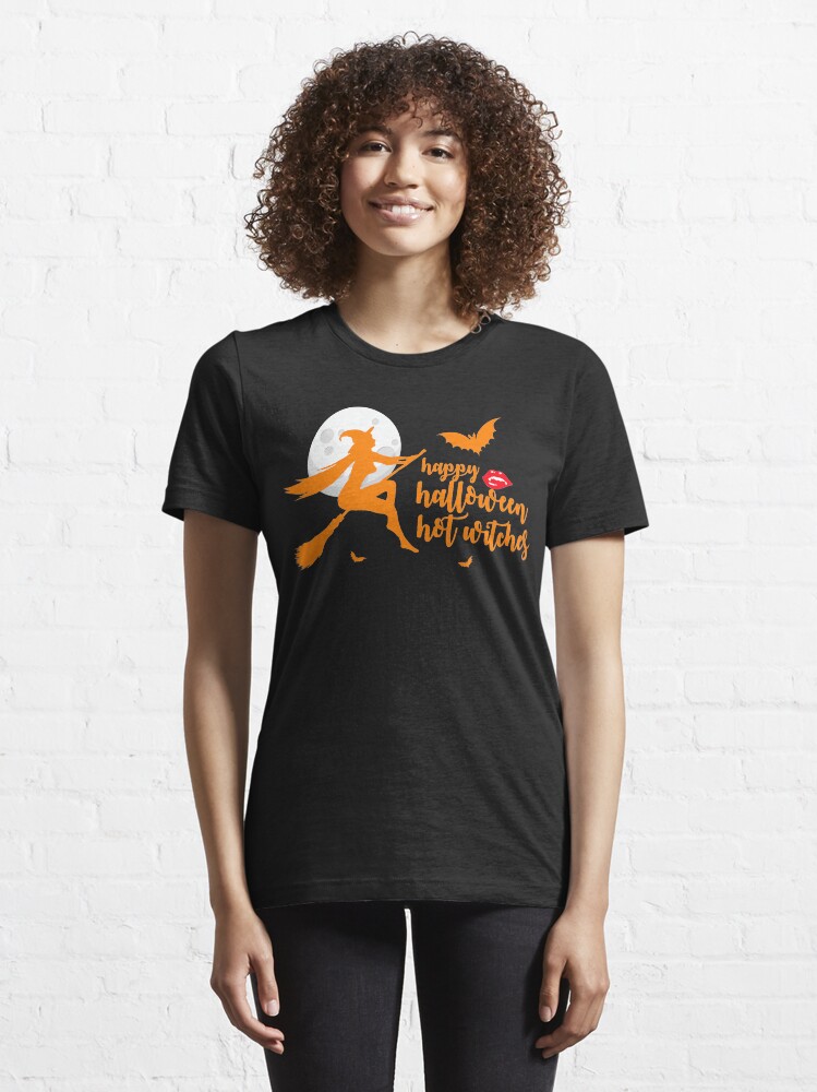 Alternate view of Celebrate Halloween with hot witches Essential T-Shirt