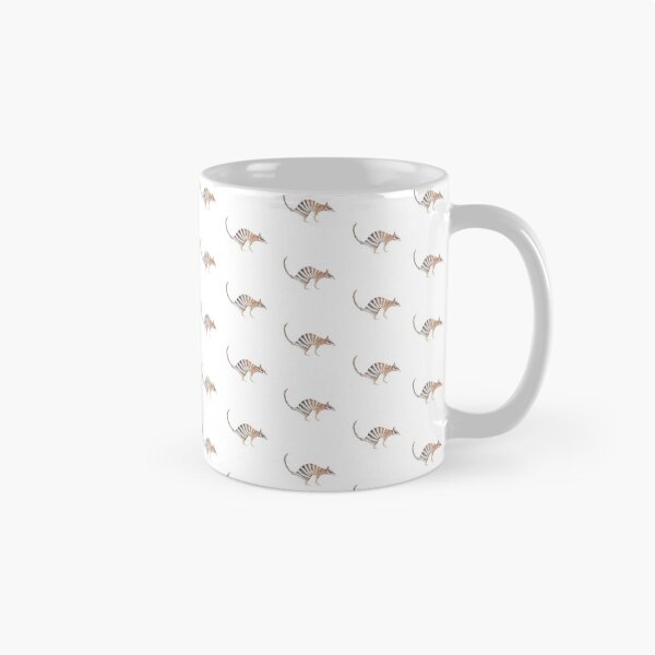 Item preview, Numbat - coloured pencil illustration made into a ditsy style pattern  designed and sold by Alison Baker Rasmussen.
