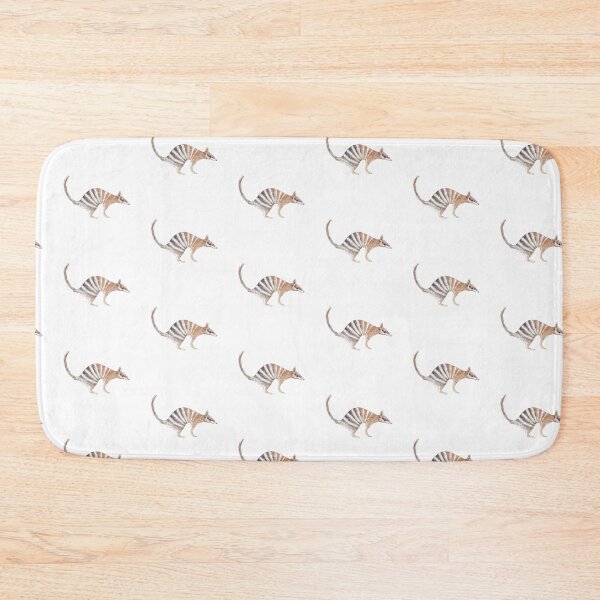 Item preview, Numbat - coloured pencil illustration made into a ditsy style pattern  designed and sold by Alison Baker Rasmussen.