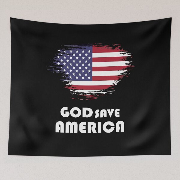 Item preview, God Save America Classic 3 T-Shirt designed and sold by diab diab.