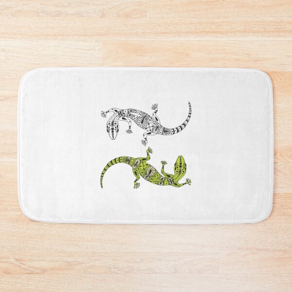Item preview, Gecko lizards pattern designed and sold by stasia-ch.