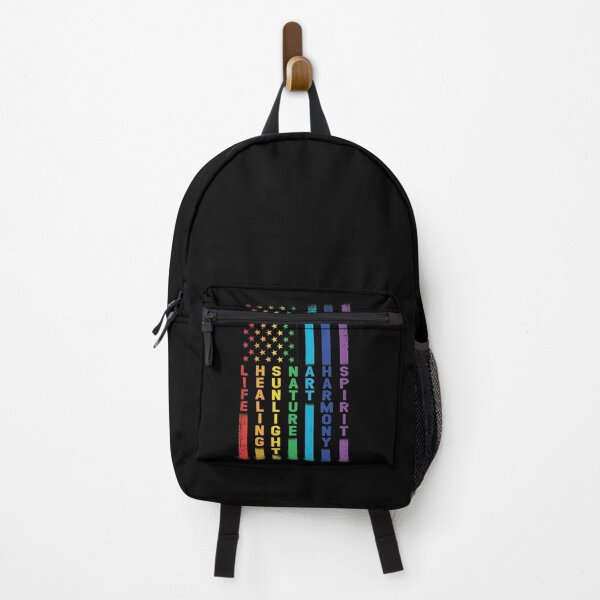 Item preview, Lesbian Gay Bisexual Transgender LGBTQ Pride Flag Meaning Gift for Men Women designed and sold by Simeon Dorelus.