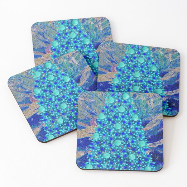 Item preview, Ice blue tree designed and sold by michaelangelo56.