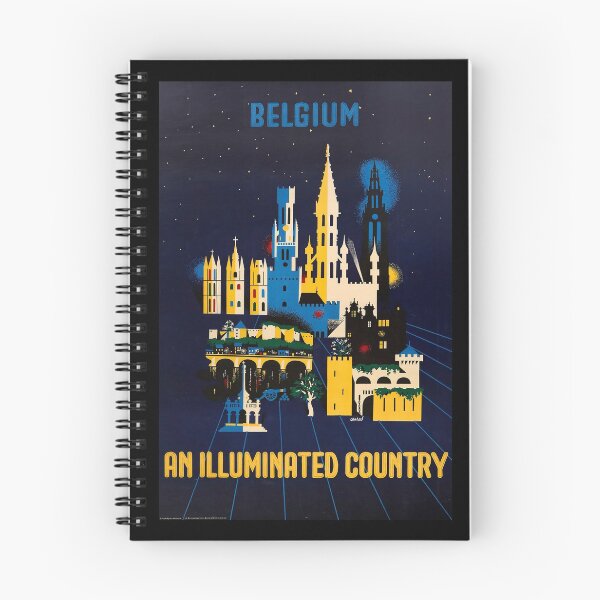Item preview, Belgium retro poster designed and sold by CorasPosters.