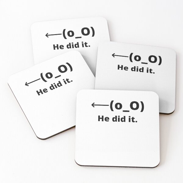 Item preview, Pointer Emoji, He Did It designed and sold by MeMerchNDice.