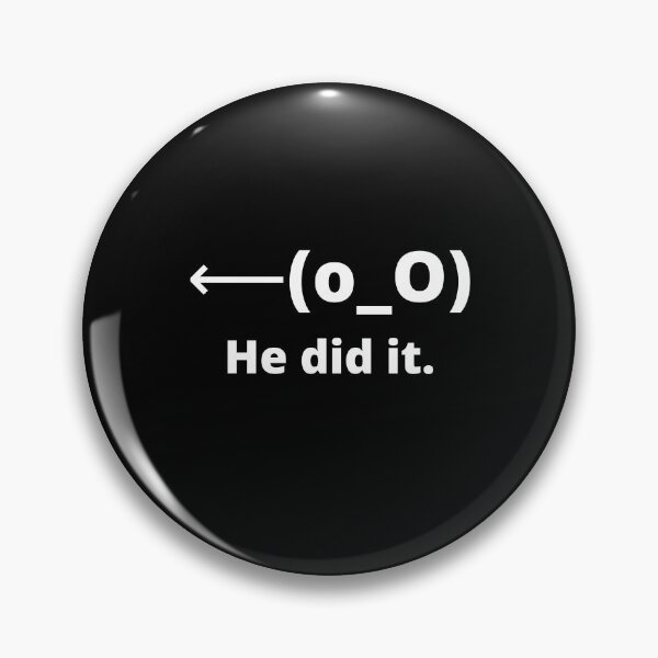 Item preview, Pointer Emoji, He Did It designed and sold by MeMerchNDice.