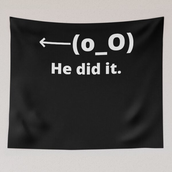 Item preview, Pointer Emoji, He Did It designed and sold by MeMerchNDice.