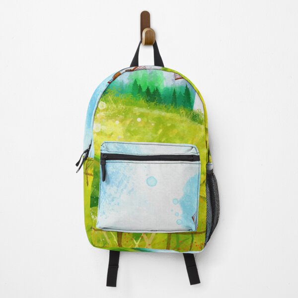 Item preview, Watercolor Countryside Landscape designed and sold by Vector Scout Lab.