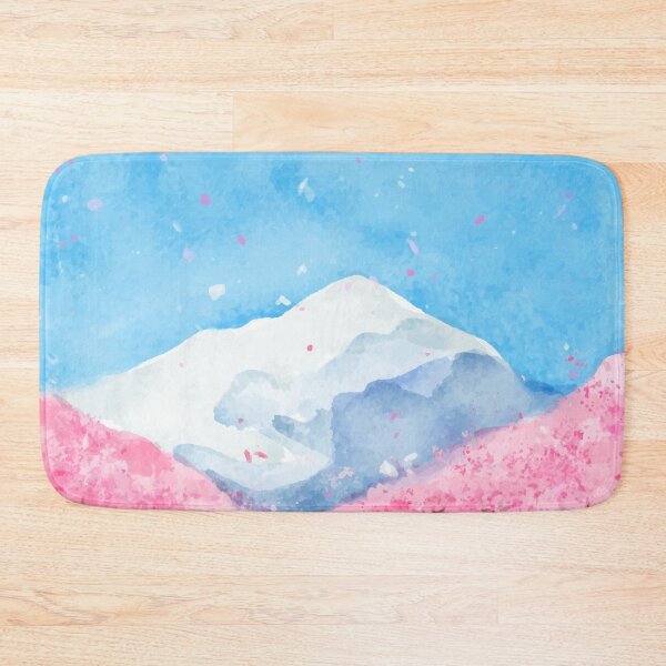 Item preview, Watercolor Cherry Blossom Landscape designed and sold by Vector Scout Lab.
