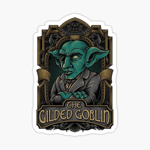 Gilded Goblin Sticker