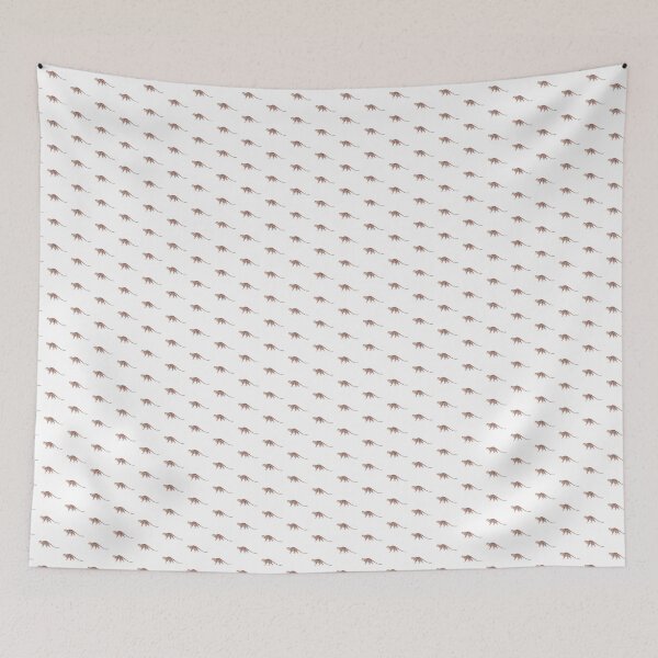 Item preview, Quoll - pencil illustration made into a ditsy style patttern designed and sold by Alison Baker Rasmussen.