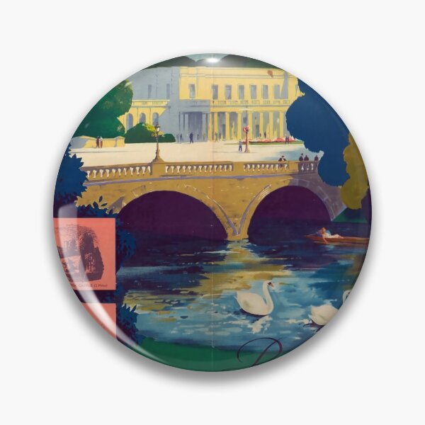 Item preview, Leamington Spa retro poster designed and sold by CorasPosters.