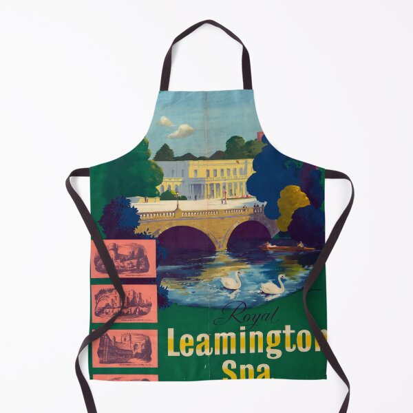 Item preview, Leamington Spa retro poster designed and sold by CorasPosters.