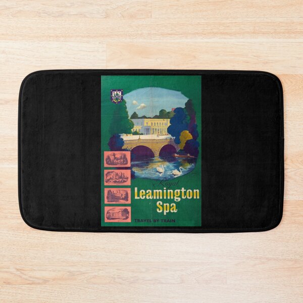 Item preview, Leamington Spa retro poster designed and sold by CorasPosters.
