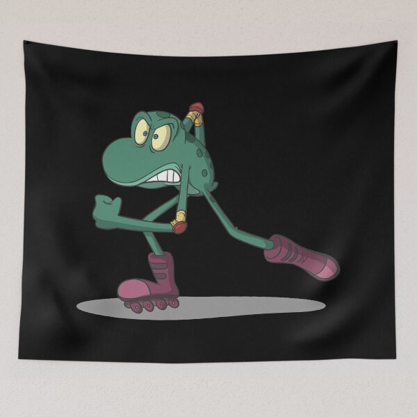 Item preview, Frog on inline skates designed and sold by Monkey Ful.
