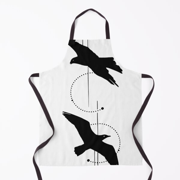 Item preview, Twin Birds geometric design designed and sold by SILVERAPPLE.