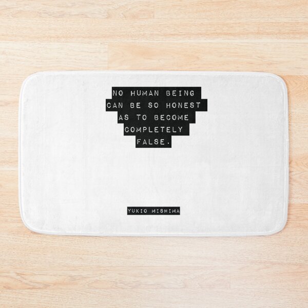 Item preview, Yukio Mishima Quote designed and sold by RJ123.