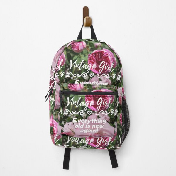 Item preview, Vintage Girl, Everything Old is New Again! Pink Roses designed and sold by Sarah Rajkotwala.