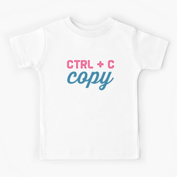 Twins Shirt: I am the Copy of Original Kids T-Shirt for Sale by