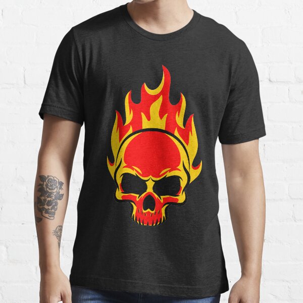 Skull is on fire Essential T-Shirt