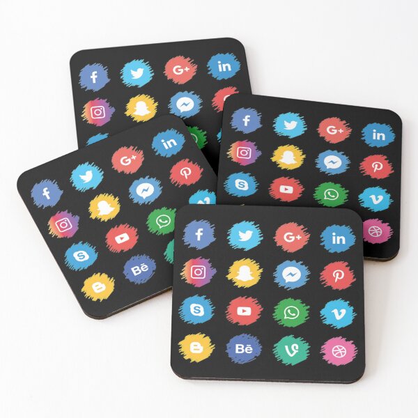 Item preview,  Social Media Icons Design designed and sold by The Merch.