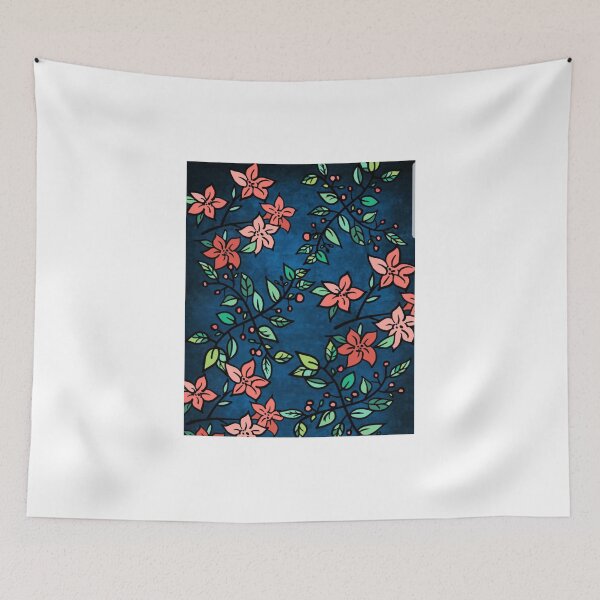 Item preview, Colorful floral design designed and sold by aysha Irshad.