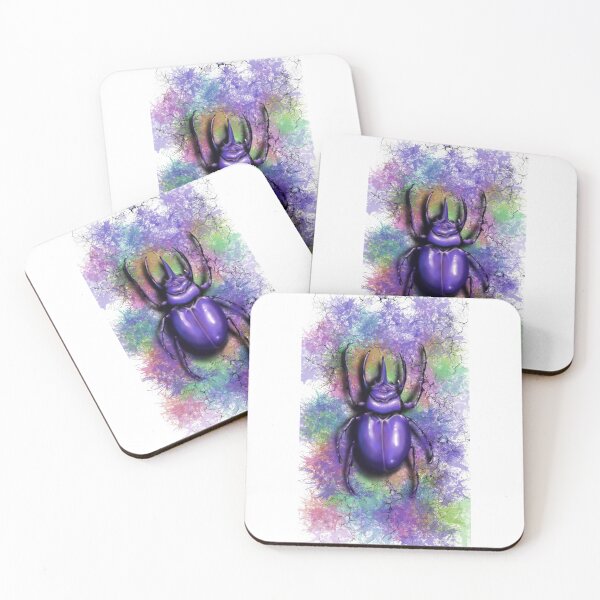 Item preview, Purple beetle designed and sold by susanrobjantart.