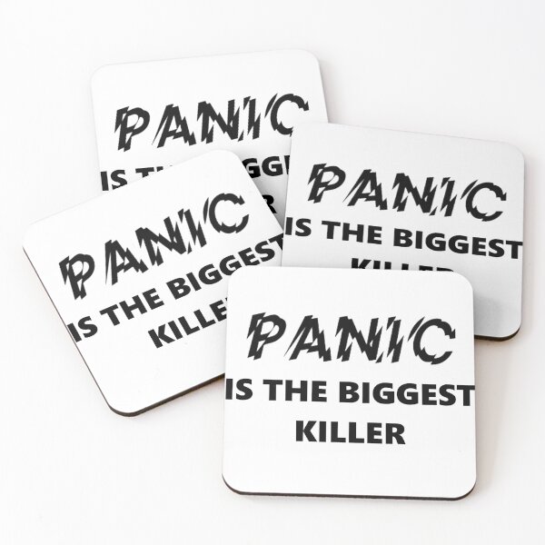 Item preview, Panic is the biggest killer! designed and sold by BukLauDesu.
