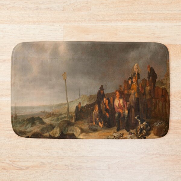 Item preview, Strand Met Vissers Rijksmuseum-Simon de Vlieger designed and sold by LexBauer.