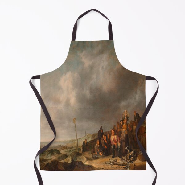 Item preview, Strand Met Vissers Rijksmuseum-Simon de Vlieger designed and sold by LexBauer.