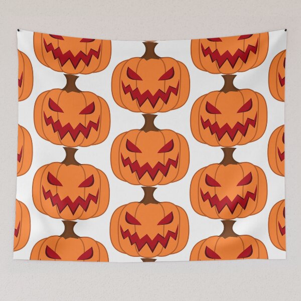 Item preview, Evil Pumpkin Design with Red features designed and sold by emwing14.