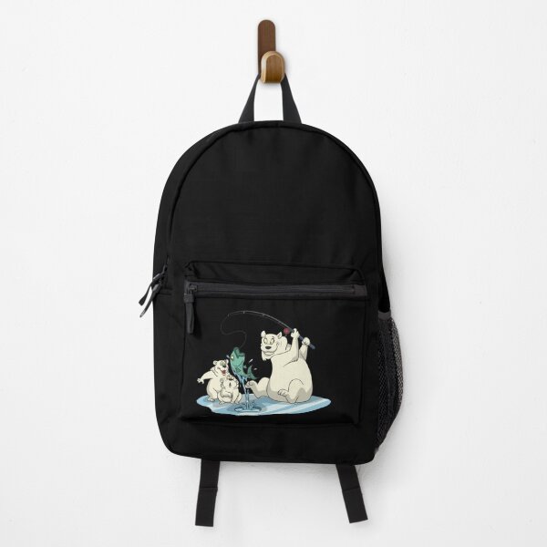 Item preview, Ice fishing polar bear mom designed and sold by Monkey Ful.