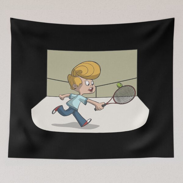 Item preview, Kid at tennis wall designed and sold by Monkey Ful.