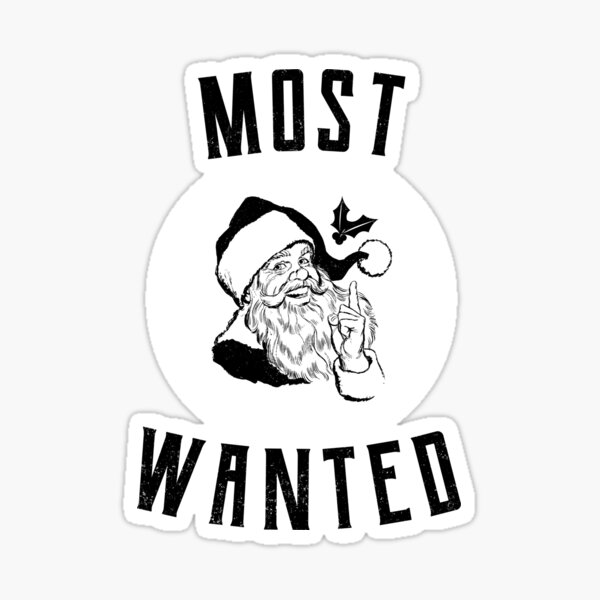 Santa Claus where are you Sticker