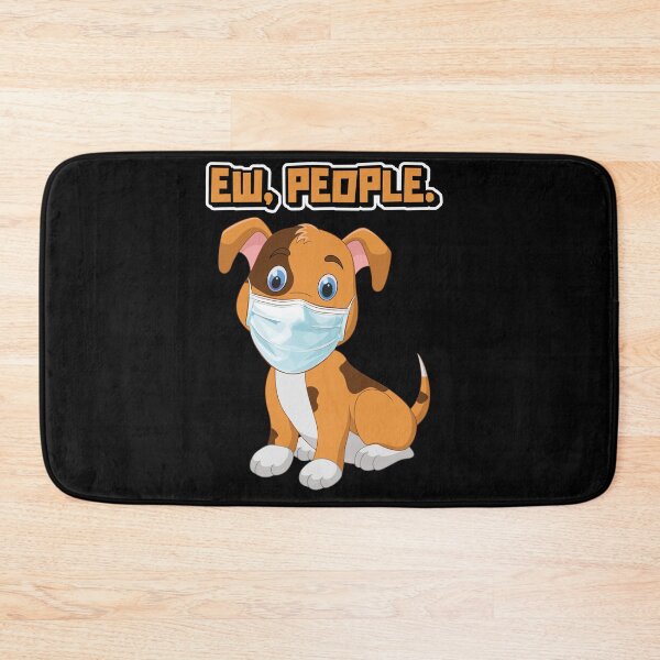 Item preview, Funny Weimaraner Ew People Cute Dog Wearing A Face Mask designed and sold by shirti.