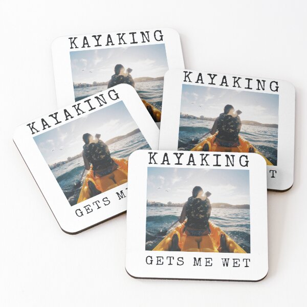 Item preview, kayaking gets me wet designed and sold by mycutepet.