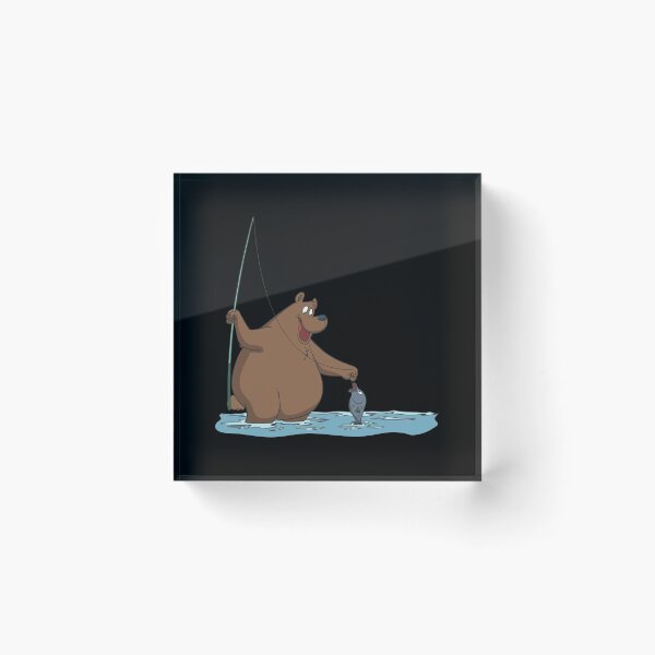 Item preview, Bear is fishing designed and sold by Monkey Ful.