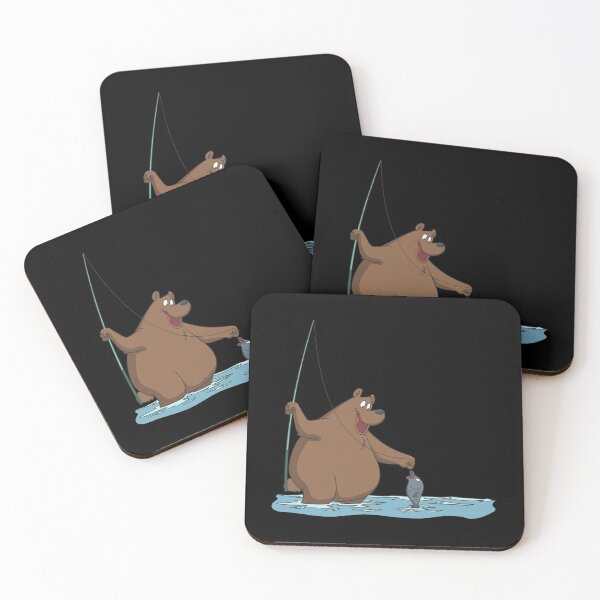 Item preview, Bear is fishing designed and sold by Monkey Ful.
