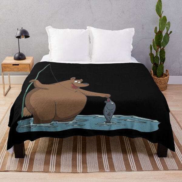Item preview, Bear is fishing designed and sold by Monkey Ful.
