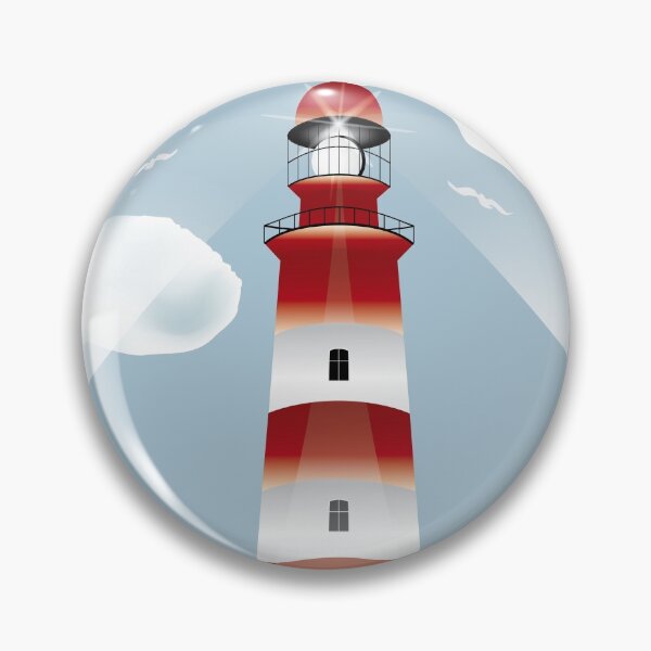 Item preview, Lighthouse lights on over the unsteady sea designed and sold by schtroumpf2510.