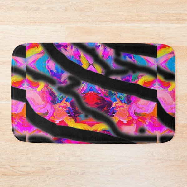 Artikelvorschau, Psychedelisch, lebendiger, heller Marmor Abstracto entworfen und verkauft von Adri Barnard.