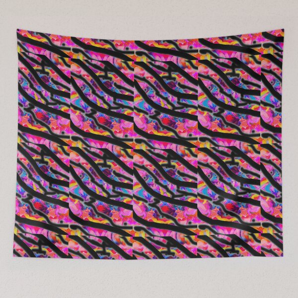 Artikelvorschau, Psychedelisch, lebendiger, heller Marmor Abstracto entworfen und verkauft von Adri Barnard.