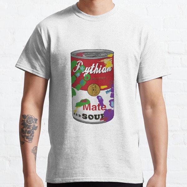 Mate Soup Can Paint Hands Classic T-Shirt