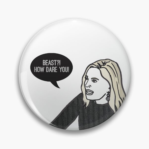 Item preview, Beast? How dare you? designed and sold by Katsillustration.