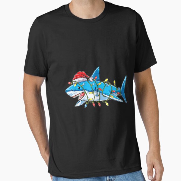 Item preview, Santa Shark Christmas Lights Funny Boys Sharkmas Xmas designed and sold by FloydSawyer.