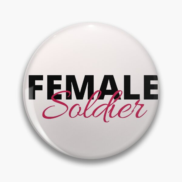 Item preview, Female soldier designed and sold by crikz.